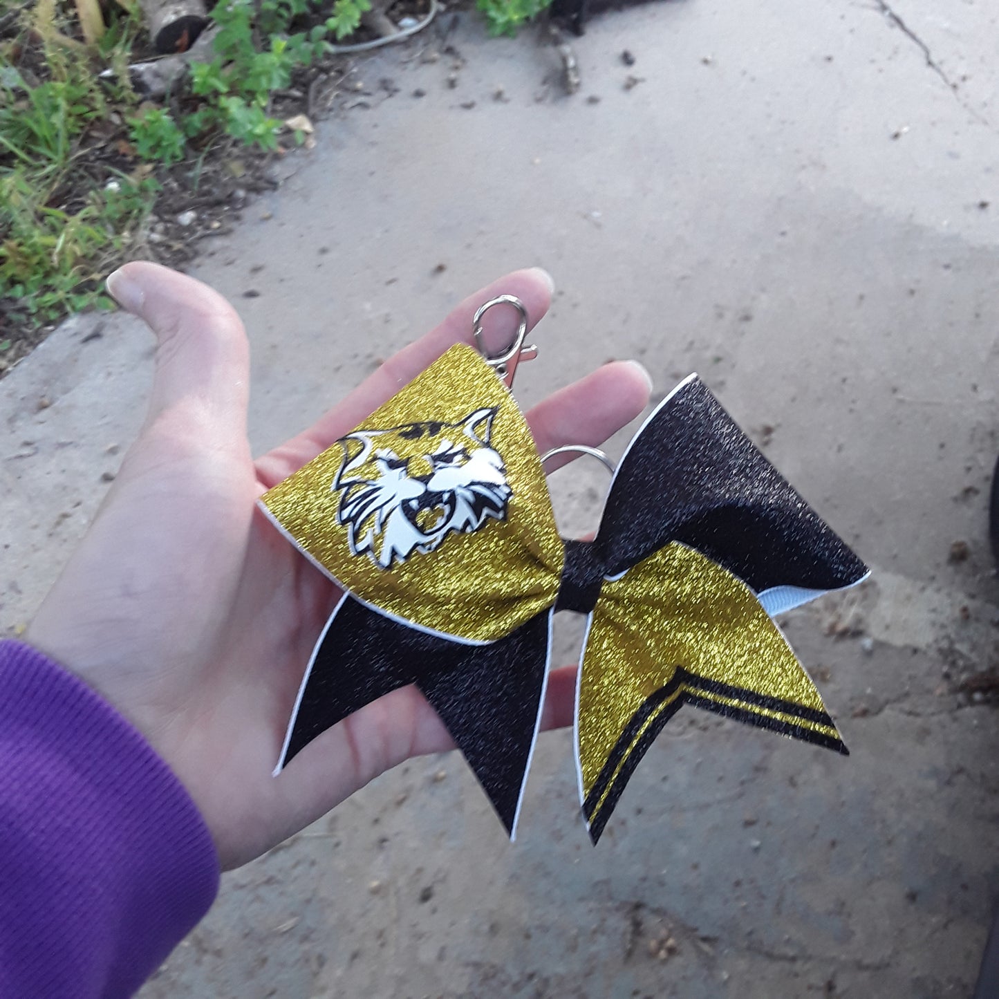 MINI Cheer Bow Keychain-Neosho