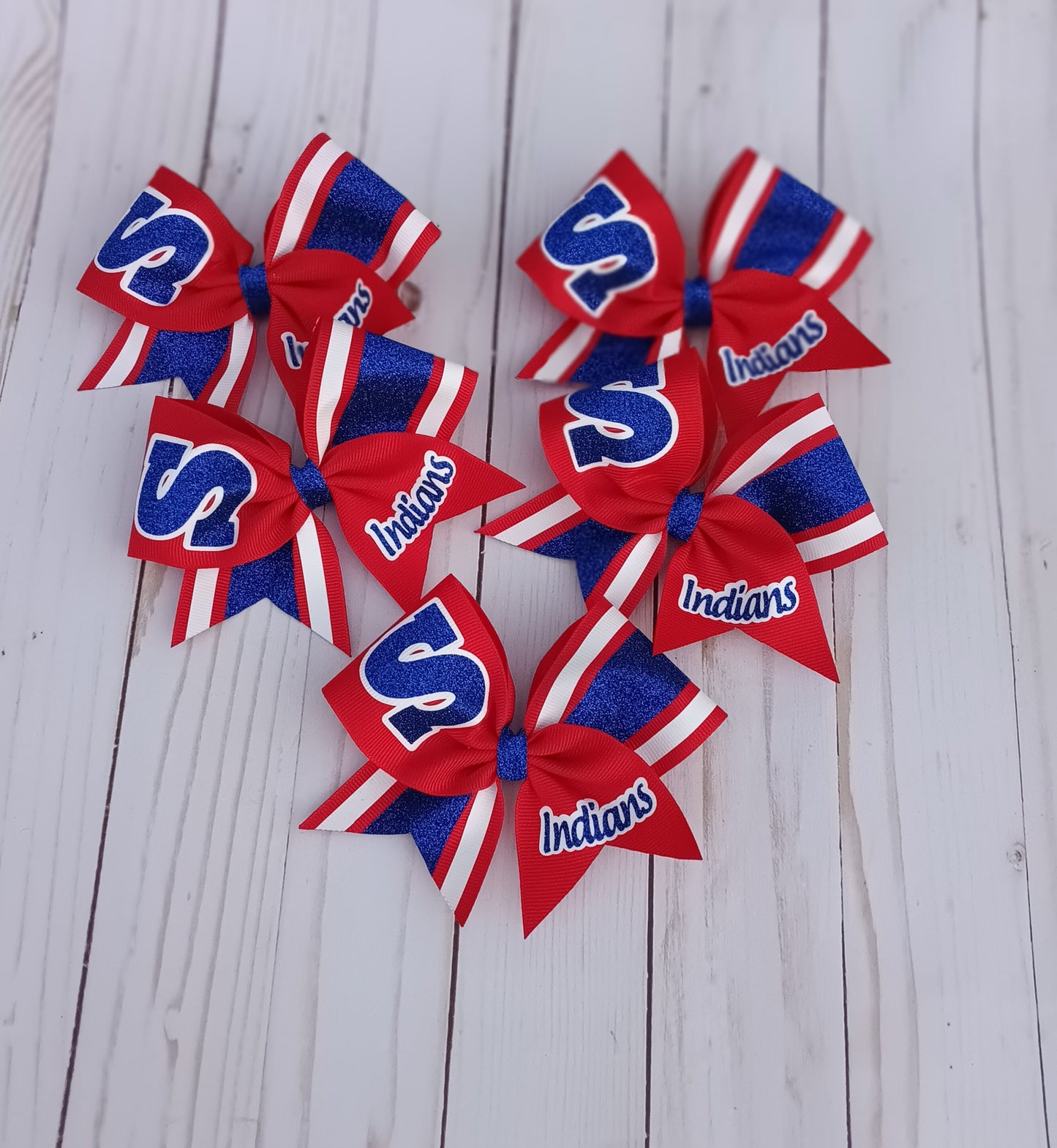 MINI  Seneca "S" Cheer Bow