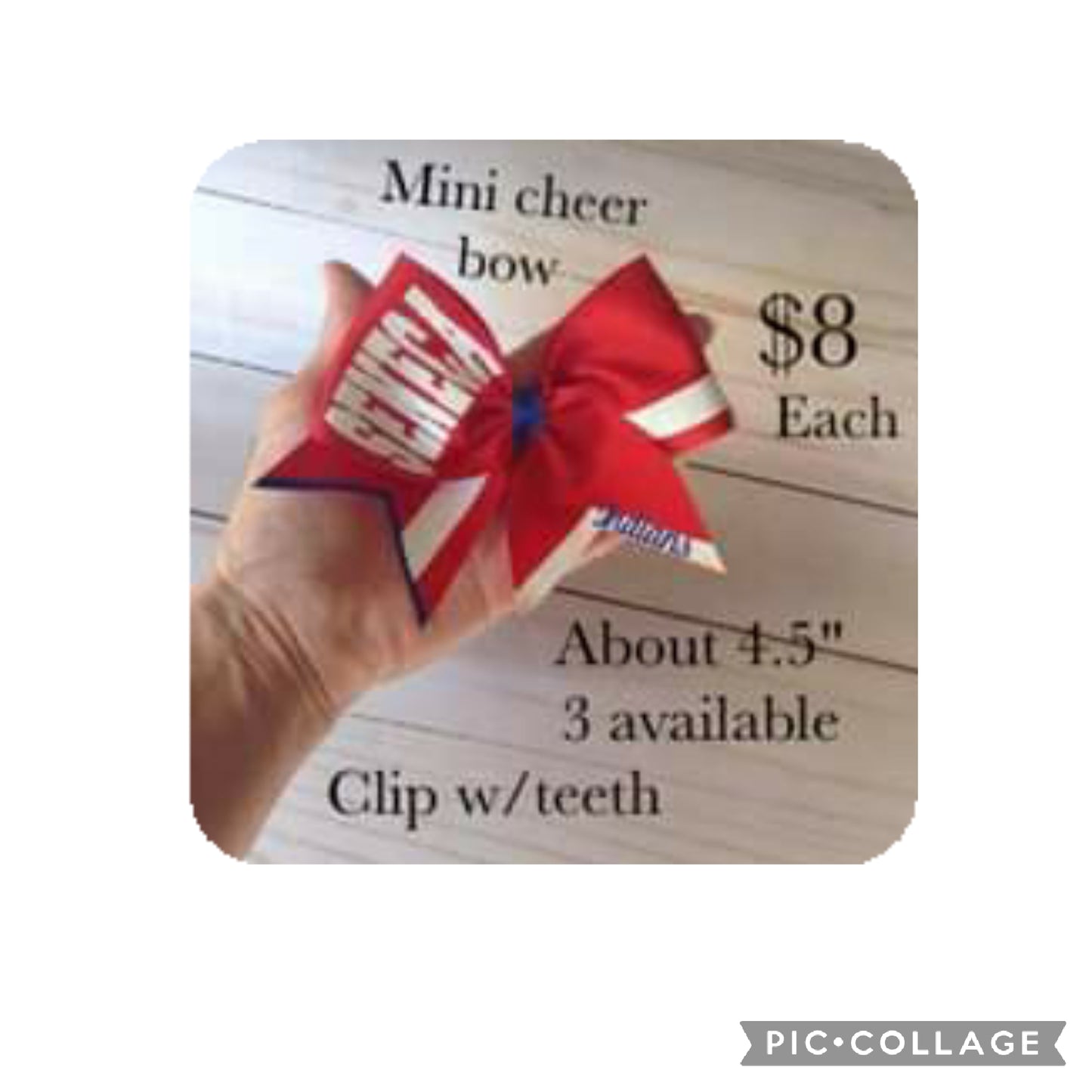 SENECA Mini Cheer bow